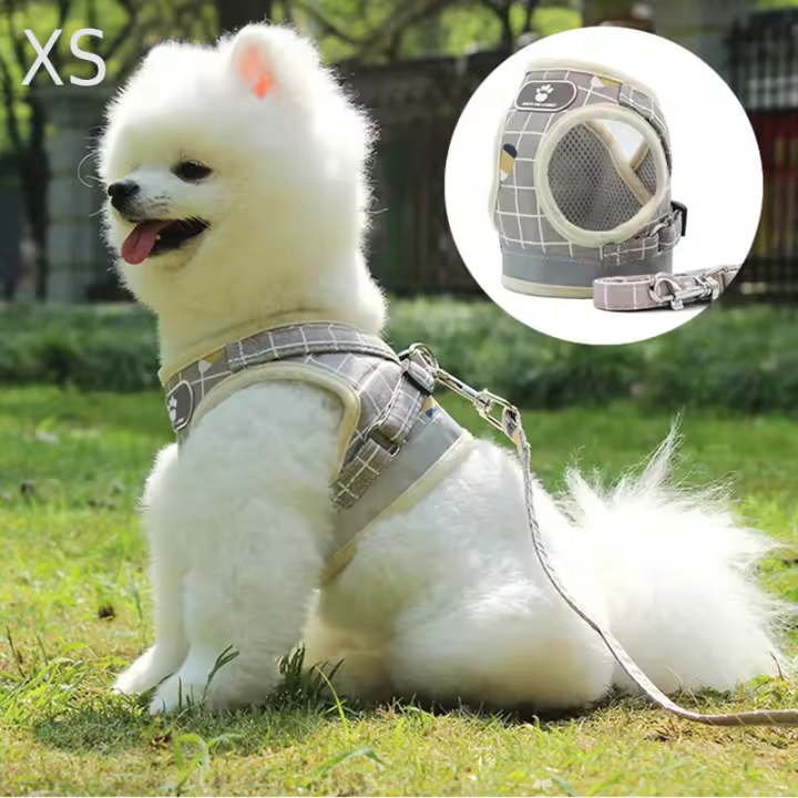 Correa Reflectante Transpirable para Perros Pequeños Collares de Mascotas Hechos en China - 1
