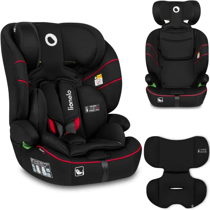 coche 76-150 cm, Grupo 1 2 3, Protección Lateral, Reposacabezas ajustable de 10 posiciones, Reposabrazos Cómodos, Respaldo Extraíble, R129 i-Size - 1