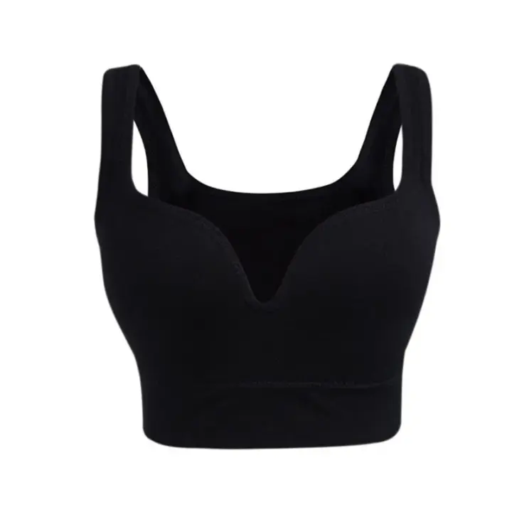 Sujetador Deportivo Inalámbrico para Mujer Chaleco para Correr Ropa Interior de Entrenamiento para Gimnasio Top Acolchado, Bralette, Sujetador Transpirable, Sujetadores Push-Up - 1