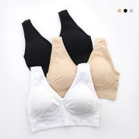 Chaleco deportivo transpirable para mujer, sujetador absorbente para el sudor, almohadilla a prueba de golpes, Top deportivo para pista y campo, gimnasio, correr, Fitness - details 2