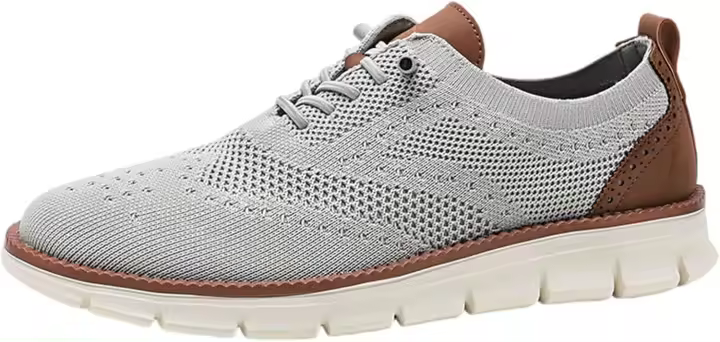 Zapatos de malla para hombre Breeze Sneakers Ultra Ligeras Zapatillas de running Transpirables Zapatillas Deportivas Antideslizantes Zapatillas de Running Zapatos de Moda Casual Zapatillas de Deporte - 1