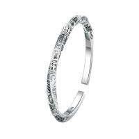Andara Pulsera de Plata Esterlina con Tótems Geométricos Abiertos Joyería de Diseño de Lujo para Mujeres Regalo de Pulsera de Encanto - details 3