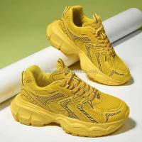 Dropshipping logo transpirable grueso correr para hombres ligeros, zapatos deportivos casuales de estilo caminar - details 4