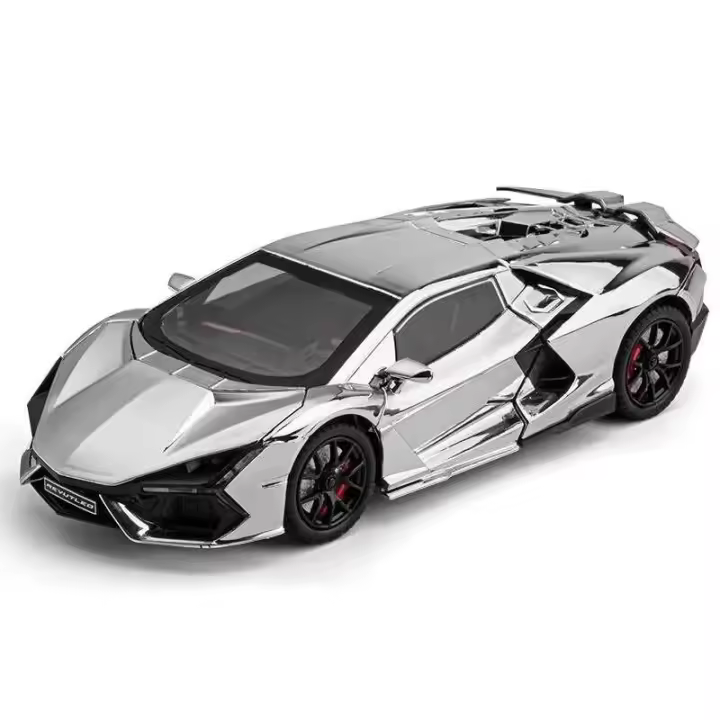 Coche de Supercar Lamborghini Revuelto en Aleación Modelo de Coche de Casting de Aleación Trendy para Hogar Regalo de Navidad Ideal para Niño - 1