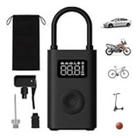 Xiaomi Portable Electric Air Compressor, 150 PSI Tire Inflator for Car, Scooter, Bike Tires and B...