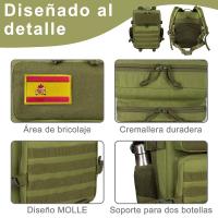 Mochila de viaje Unisex de 30L/25L, bolsa de escalada al aire libre para mujeres y hombres, senderismo, Camping, equipaje, mochila escolar - details 40