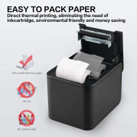 Impresora térmica de recibos/facturas de 80mm, 200 MM/S, POS con Usb/Ethernet + USB para cocina/restaurante - details 4