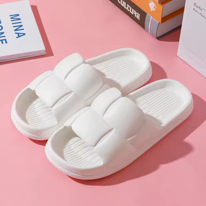 Zapatillas de Playa de Verano Suela Suave Eva Sandalias de Deslizamiento de Plataforma Gruesa - 1