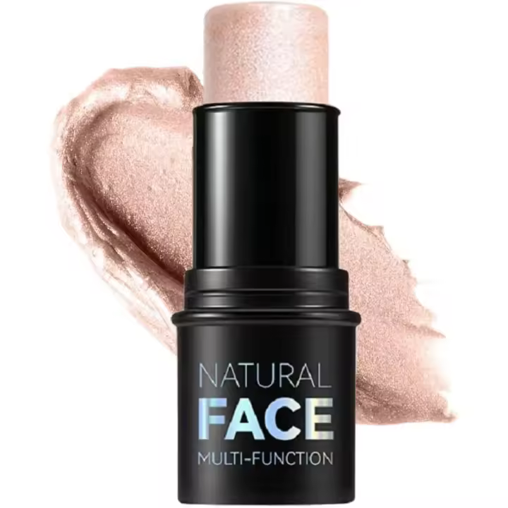 Juego De Barras De Maquillaje, Trio Maquillaje Facial, rubor cremoso, contorno e Iluminador En palo - 1