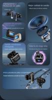 Auriculares Bluetooth Inalámbricos SANLEPUS 2024, Pantalla Digital Táctil Inteligente, Bluetooth 5.3 con Micrófono HD, HiFi Estéreo, Reducción de Ruido, 32H de Reproducción, Control Táctil, Compatibles con Android y iPhone - details 2