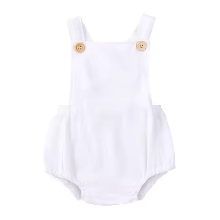 Essentials, Mameluco sin Mangas para Niños pequeños, mono lyso with Cuello Halter, Monos de Algodón para recién nacidos, Monos, Ropa, Vestidos - 1