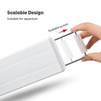 Práctica luz Extensible para acuario, resistente al agua, súper delgada, enchufe europeo, soporte de luz LED de ahorro de energía, tanque de césped - details 1