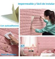 30 Uds paneles Decorativo Para Pared 3d Espuma impermeable Ladrillo, 35cm * 38cm - details 3