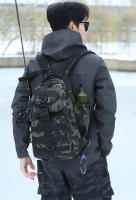 Mochila táctica militar Molle para hombre, bolso multifuncional para acampar, escalar, senderismo, un solo hombro - details 13
