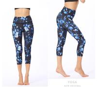 Pantalones De Yoga Con Estampado Para Mujer, Diseño De Cintura Alta Y Tejido Suave Para Una Mayor Comodidad - details 6