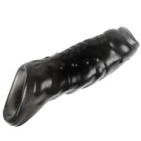 Empaque privado SEXY Extensor de manga Anillo para hombre Agrandador Entrenador Retraso de la eyaculación Juguetes sexuales para hombres Artículos íntimos - details 7