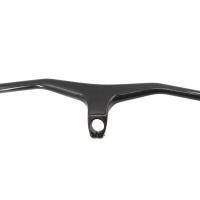 Manillar y vástago de bicicleta de fibra completa 3K mate brillante para bicicleta de montaña, barra de carbono integrada para bicicleta de montaña, ángulo de 17 grados - details 2