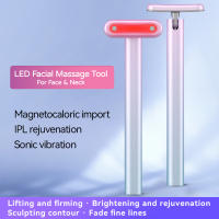 Masajeador de belleza ocular de microcorriente EMS, terapia de luz roja, masaje de cara y cuello, herramienta de cuidado de la piel, varita de belleza antienvejecimiento - details 1