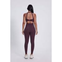 Pantalones de yoga sin costuras de diseño personalizado, cintura alta, control abdominal, leggings para correr y hacer ejercicio, pantalones de entrenamiento multicolor - details 6