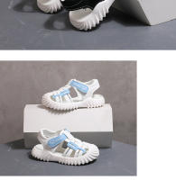 Zapatos de bebé suaves para verano Sandalias antideslizantes para niñas Zapatos de niño con estilo - details 9