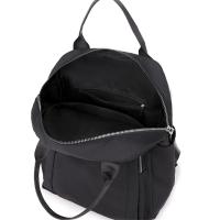 Mochila Oxford impermeable de gran capacidad para mujer, Bolsa Escolar de viaje para adolescentes, paquete negro Simple, nueva moda - details 25