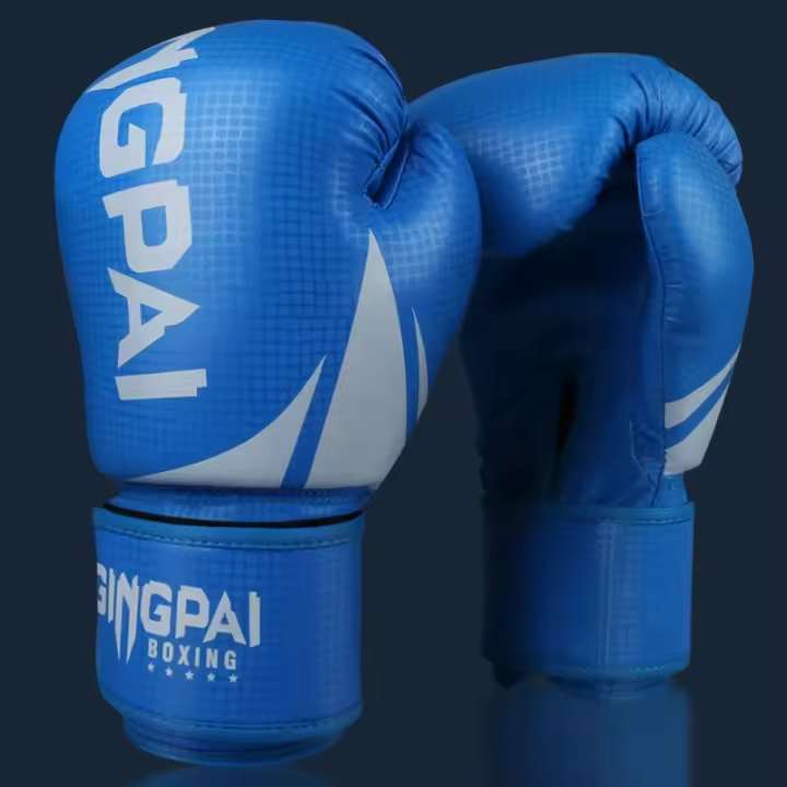 Guantes de Boxeo de Cuero de Alta Calidad para Adultos Equipo de Gimnasio MMA Muay Thai para Hombres y Mujeres - 1