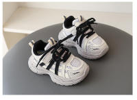 Zapatos deportivos de malla hueca, versátiles, casuales y a la moda para estudiantes, primavera 2025, niños y niñas, estilo "dad shoes" - details 12