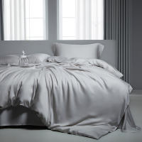 Jueges de Cama de Algodón de Alta Densidad Tamaño Rey Diseño Plano Material de Jacquard de Saten - details 15