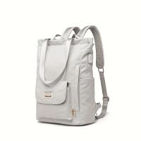 Mochila de portátil con correa ajustable - Nylon duradero, cierre con cremallera, múltiples compartimentos, estilo casual, mochila de secundaria, mochila casual |   Bolsa con correa ajustable |   Mochila con cremallera - details 3