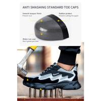 Zapatos de Seguridad para Hombres Zapatillas de Trabajo a Prueba de Perforaciones con Punta de Acero Indestructibles Moda Protección Seguridad - details 4