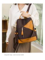 Mochila informal antirrobo para mujer, bolsa de hombro de tela impermeable, ligera, de viaje, oxford - details 15