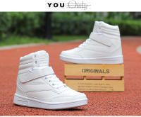 Zapatillas altas transpirables para mujer, zapatos deportivos informales antideslizantes, plataforma oculta, aumento de cuero - details 9