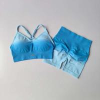 Conjunto de ejercicio de espalda degenerativa para mujer, sujetador deportivo para correr, ropa ajustada, Tre de 2 UDS, pantalones, contraste, yoga, Fierss, - details 5