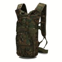 Mochila Táctica de Camuflaje para Ciclismo y Senderismo - Nylon Duradero, Multicolor, Cierre de Cremallera, Sin Botella de Agua ni Mochila, Sin Botella Hidratación, Correas Ajustables, Hombreras Acolchadas, Ideal para Deportes al Aire Libre, Mochila Mini - details 6
