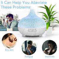 Humidificador Ultrasonido Silencioso de 550ml Control Remoto y LED de 7 Colores Apagado Automático - details 4