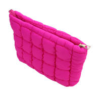 Bolso De Maquillaje Para Mujer Padded Quilted Gran Organizador De Cosméticos Bolsa De Almacenamiento De Maquillaje Bolsa De Panales Estilo Clutch Beauty Case - details 17