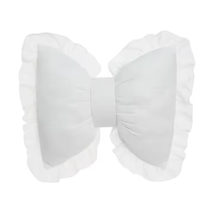 Almohada de soporte para sofá en forma de arco de estilo Simple, almohada decorativa para habitación, almohadilla cómoda con volantes, decoración para sala de estar - 1