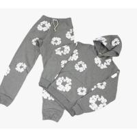 Y2K Conjunto de sudadera de 2 piezas para hombre y Mujer, sudadera de manga largo y pantalón de chándal, estampado hip hop, conjunto con capucha, sudadera para hombre - details 3