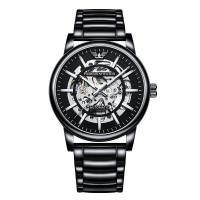 Reloj hueco para hombre, reloj mecánico de moda, impermeable, luminoso, automático - details 0