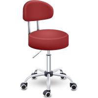 Respaldo |   Taburete de Trabajo Regulable en Altura 46-58 cm |   Taburete Giratorio con Ruedas - details 2