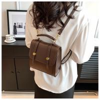 Mochila Mujer 2025 Nueva hebilla versátil Estilo universitario para mujer Bolso bandolera portátil Mochila pequeña de moda - details 30