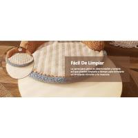 Galatée Round Puppy Cama lavable desmontable para mascotas, cama lavable y cálida para gatos de interior y exterior (rosa) - details 4