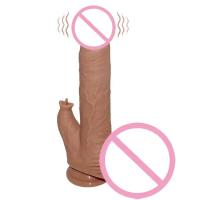 Nuevo juguete sexual con consolador vibrador, lengua oscilante con calefacción retráctil, carga USB remota inalámbrica para mujer - details 9