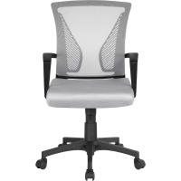 Despacho para Trabajo Silla Malla Altura Ajustable Silla Erogonomica Giratoria Gris - details 0