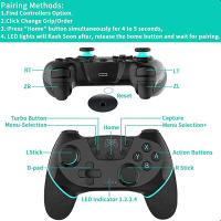 Mando inalámbrico Compatible con Switch/NS Lite/NS, controlador de consola Oled para PC Android, Joystick con 6 ejes - details 0