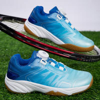 Zapatos de bádminton profesionales ligeros, transpirables, antideslizantes, amortiguadores, rojos, profesionales, zapatos de tenis. - details 14