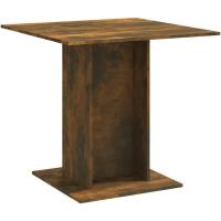 Mesa de Comedor Consola Cocina Bistró Restaurante Salón Sala de Estar Jardín Terraza Hogar Madera Contrachapada Gris Sonoma - details 7