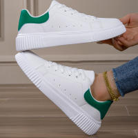 Zapatillas deportivas informales para mujer, zapatos planos a la moda, transpirables, cómodos y ligeros, antideslizantes, regalo - details 10