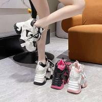 Dropshipping logo altura creciente de las mujeres 2024 nuevos zapatos de diseñador de moda casual transpirable - details 3