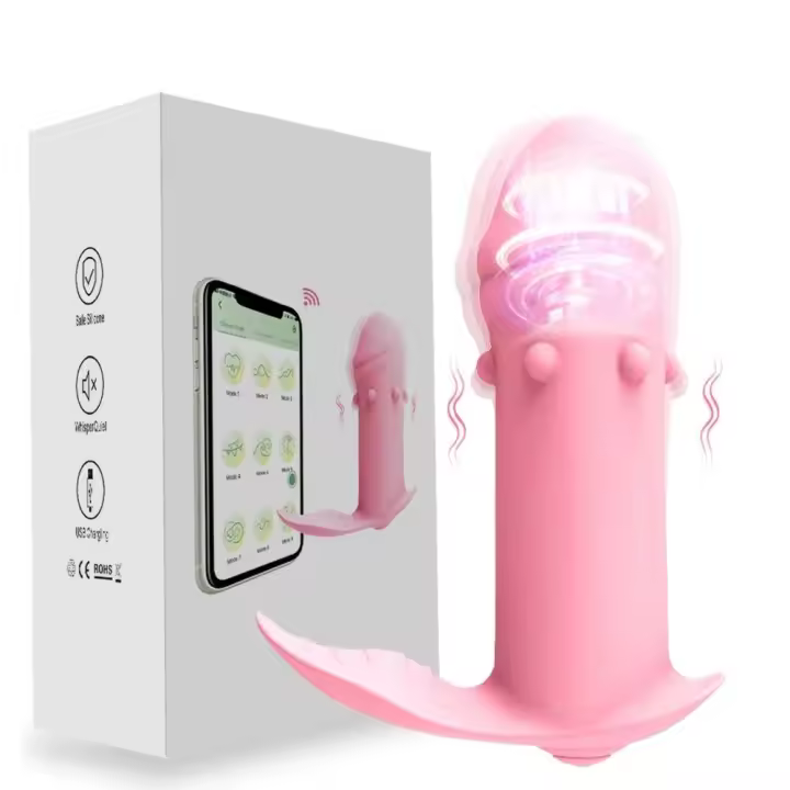 Leten Vibrador Inalámbrico Bluetooth Estimulador de Clítoris y Punto G Juguete para Adultos - 1